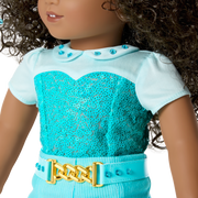 March Aquamarine Dream Outfit for 18-inch Dolls N7