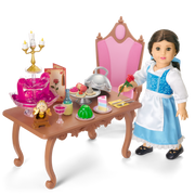 Disney Princess Belle Enchanted Castle Dining Set & Friends for 18-inch Dolls by American Girl® K3