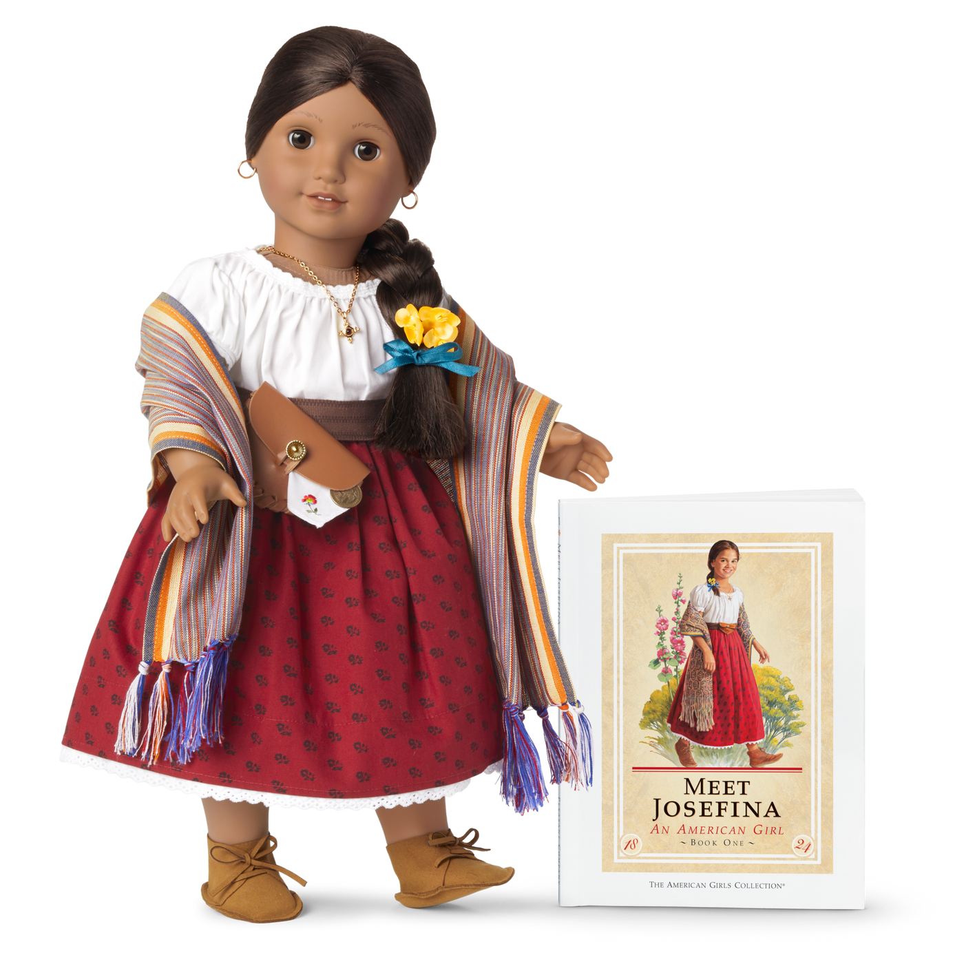 Josefina Montoya™ 18-inch Doll, Book & Accessories (Historical Characters) M4