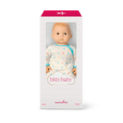 Bitty Baby® Doll #6 with red hair in Pastel Blue J3