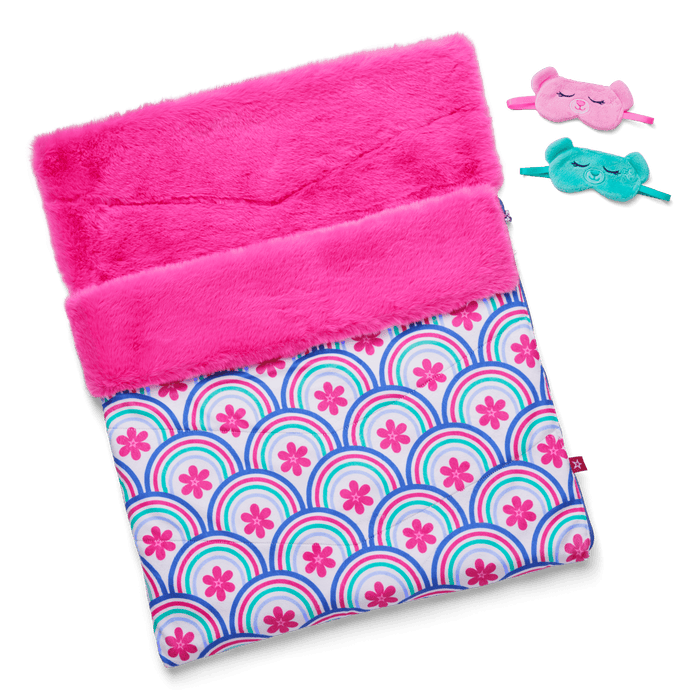 Best Sleepover Ever! Sleeping Bag Set for Two 18-inch Dolls N7