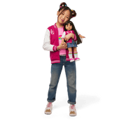 AG™ Star Squad Varsity Jacket for Girls N2