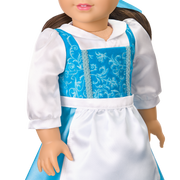 American Girl® Disney Princess Belle Blue Dress, Mrs. Potts, Chip & Accessories for 18-inch Dolls T0