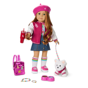 Truly Me™ 18-inch Doll #103 with wavy red hair O3