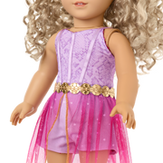 Glam Sparkly Concert Outfit for 18-inch Dolls V1