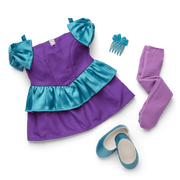 Courtney’s™ Bow-dacious Party Dress for 18-inch Dolls (Historical Characters) W6