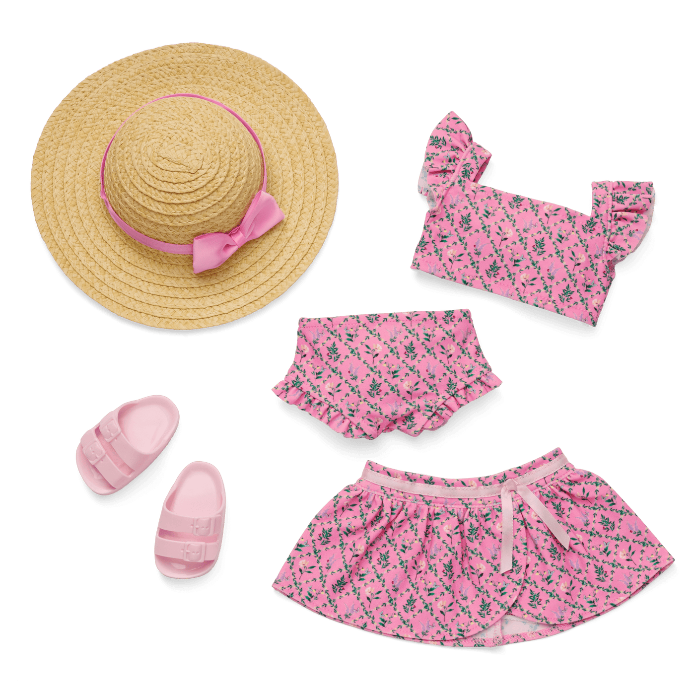 Raquel's™ Beach Outfit for 18-inch Dolls (Girl of the Year™ 2026) Y2