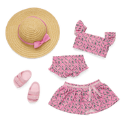 Raquel's™ Beach Outfit for 18-inch Dolls (Girl of the Year™ 2026) Y2