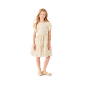 American Girl® x Janie and Jack Sparkly Cream Celebration Dress for Little Girls & Girls D0