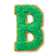 AG™ Letter B Stick-On Patch X9
