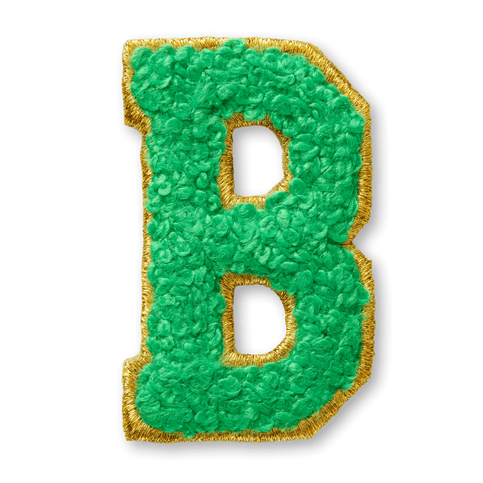 AG™ Letter B Stick-On Patch X9