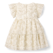 American Girl® x Janie and Jack Sparkly Cream Celebration Dress for Little Girls & Girls D0