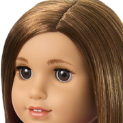 Truly Me™ 18-inch Doll #107 with straight brown hair T5