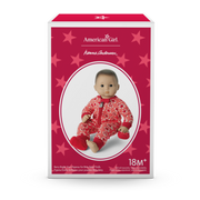 American Girl® x Hanna Andersson Berry Bright Stars Pajamas for Bitty Baby® Dolls C4
