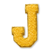 AG™ Letter J Stick-On Patch W1