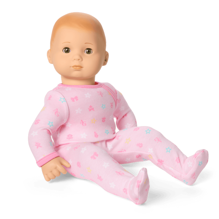 Bitty Baby® Doll #6 with red hair in Pastel Pink B5