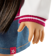 Truly Me™ 18-inch Doll #130 with straight black-brown hair Y1