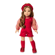 January Garnet Glam Outfit for 18-inch Dolls Z9