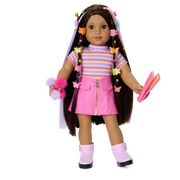 Long Hair Looks™ by Truly Me™ 18-inch Doll #134 & hair accessories P6
