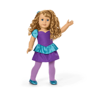 Courtney’s™ Bow-dacious Party Dress for 18-inch Dolls (Historical Characters) W6