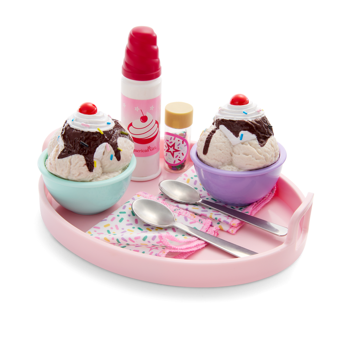 Sundaes for Two Set for 18-inch Dolls K8