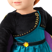 Disney Frozen Queen Anna Outfit & Accessories for 18-inch Dolls by American Girl® H0