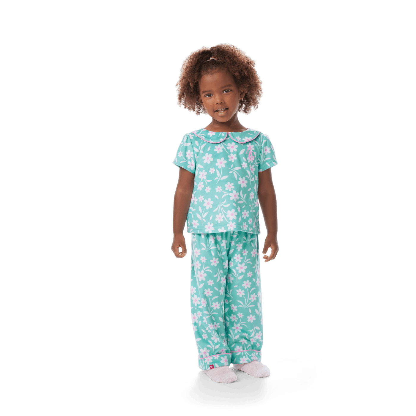 Flower Fun PJs for Little Girls (Bitty Baby®) I7