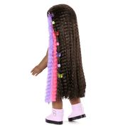 Long Hair Looks™ by Truly Me™ 18-inch Doll #135 & hair accessories O3