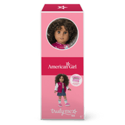 Truly Me™ 18-inch Doll #132 with curly dark-brown hair S5