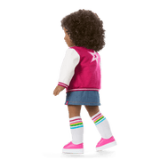 Truly Me™ 18-inch Doll #112 with curly dark-brown hair F2