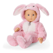 Playful Pink Bunny One-Piece Outfit for Bitty Baby® Dolls V5