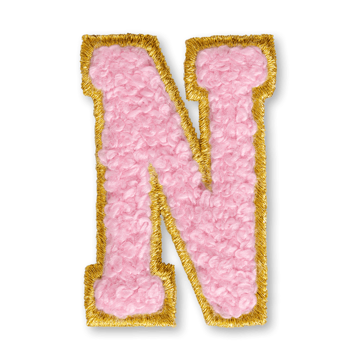 AG™ Letter N Stick-On Patch Q8