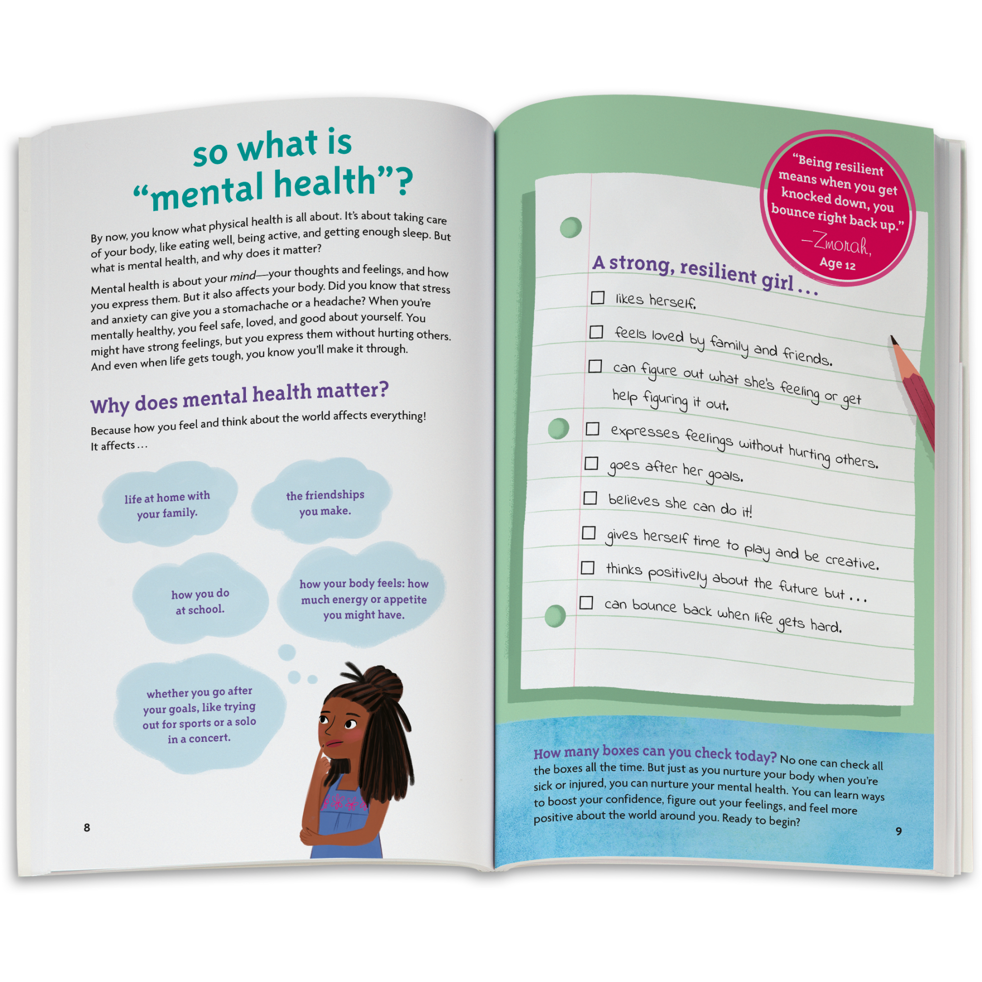 A Smart Girl’s Guide: Caring for Herself Book L5