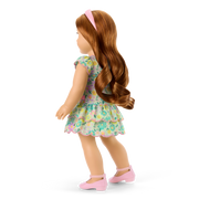 Pastel Petals Dress for 18-inch Dolls Q5