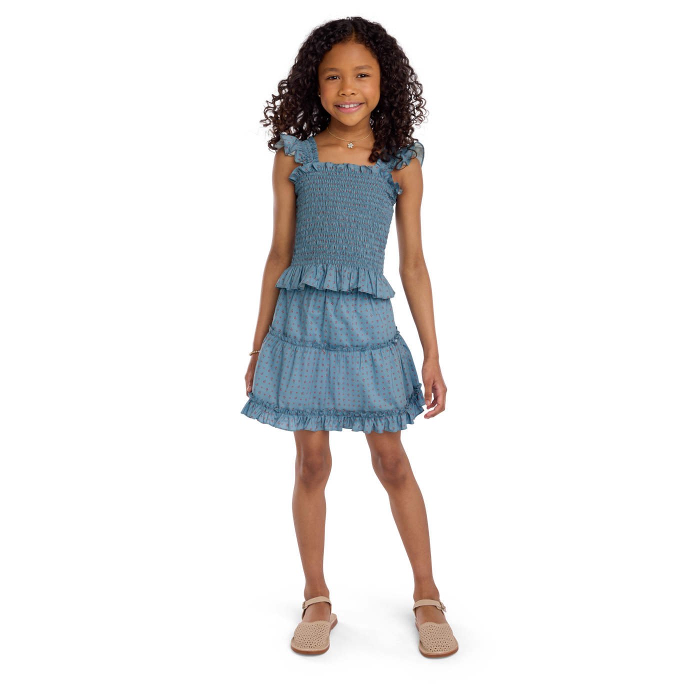 American Girl® x Hill House Home Tiny Paz Nap Set for Girls (Kirsten™ Print) Z4