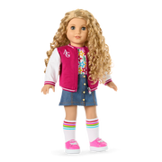 Truly Me™ 18-inch Doll #115 with curly blonde hair W8