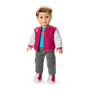 Truly Me™ 18-inch Doll #104 with straight caramel hair U3