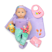 Disney Princess Ariel Cuddle & Care Set with Bitty Baby® Doll by American Girl® G5