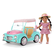 Raquel's™ Seaside Car for 18-inch Dolls (Girl of the Year™ 2026) Z6
