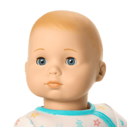 Bitty Baby® Doll #3 with blonde hair in Pastel Blue H7