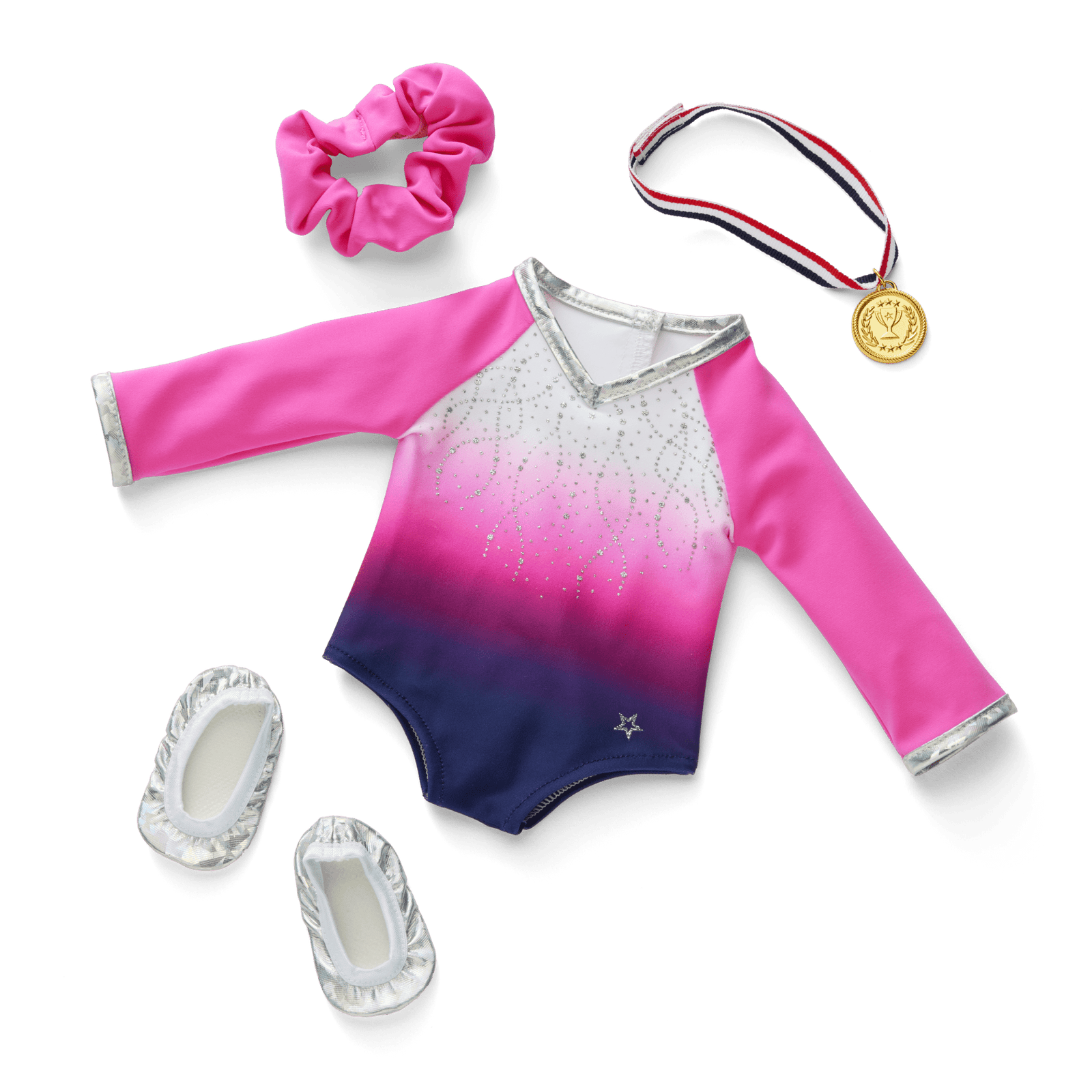Beam with Pride Gymnastics Outfit for 18-inch Dolls W4