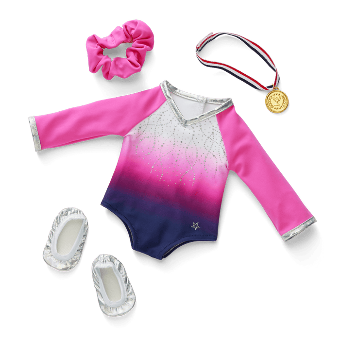 Beam with Pride Gymnastics Outfit for 18-inch Dolls W4