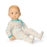 Bitty Baby® Doll #3 with blonde hair in Pastel Blue H7
