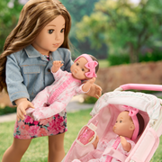 Little Bitty Baby™ 7.75-inch Doll with brown hair B0