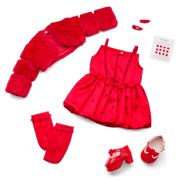 July Ruby Beauty Outfit for 18-inch Dolls G2