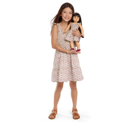 American Girl® x Hill House Home Tiny Ellie Nap Dress for Girls (Felicity™ Print) A7