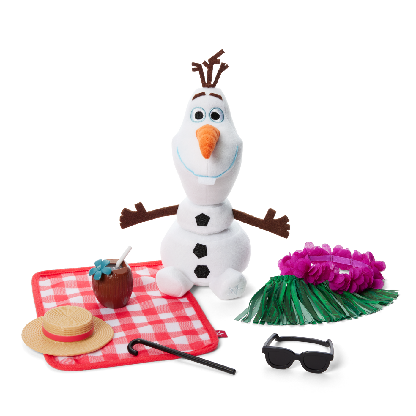 Disney Frozen Olaf Plush & Summer Accessories by American Girl® C4
