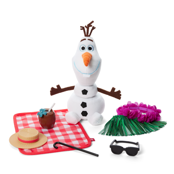Disney Frozen Olaf Plush & Summer Accessories by American Girl® C4