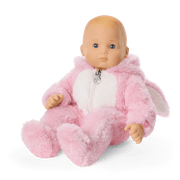 Playful Pink Bunny One-Piece Outfit for Bitty Baby® Dolls V5