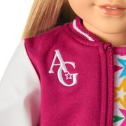 Truly Me™ 18-inch Doll #131 with straight blonde hair K5